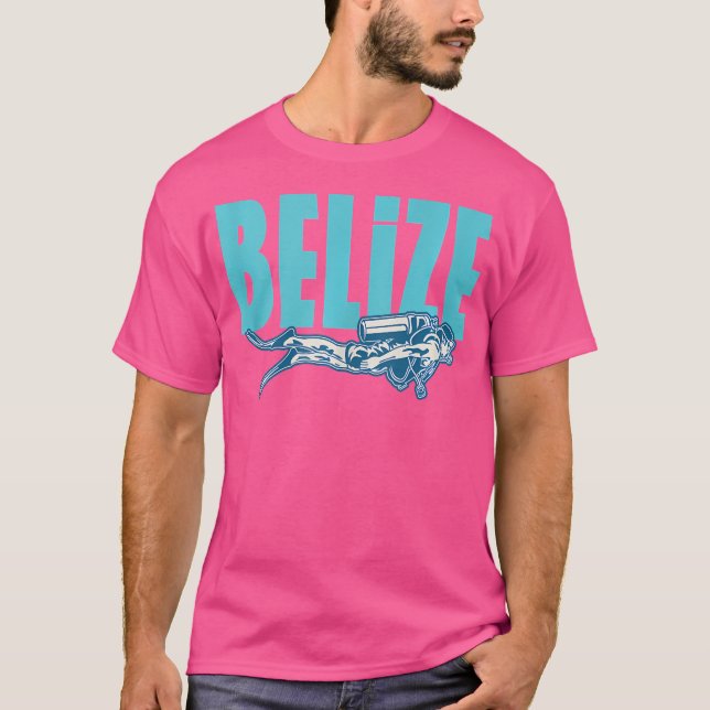 Belize Scuba Diving T-Shirt (Front)