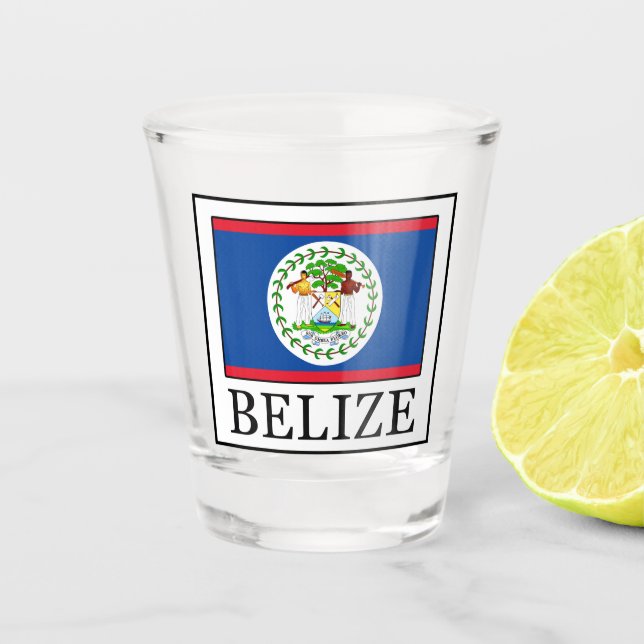 Belize Shot Glass (Front)