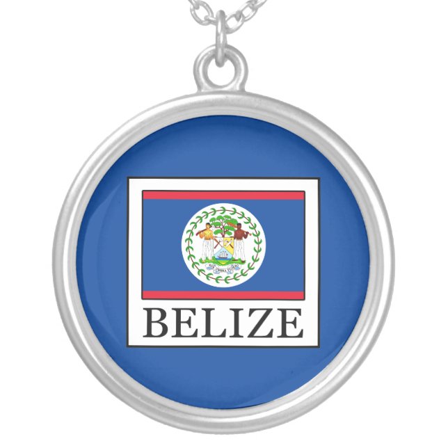 Belize Silver Plated Necklace (Front)