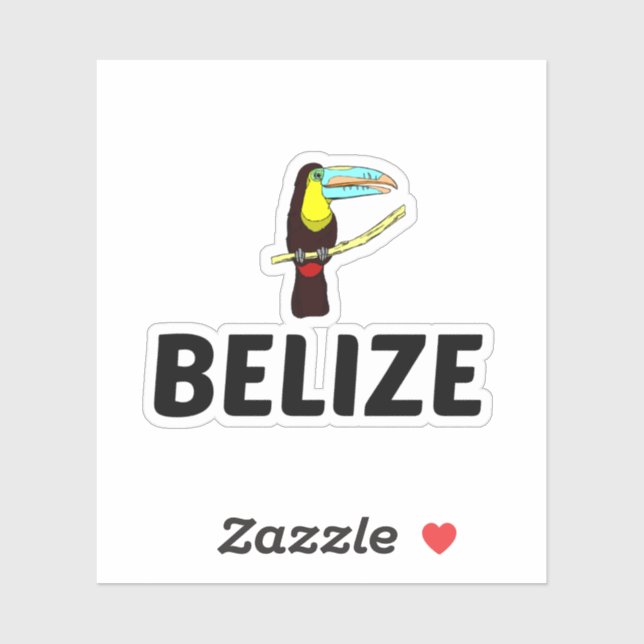 BELIZE STICKER (Sheet)