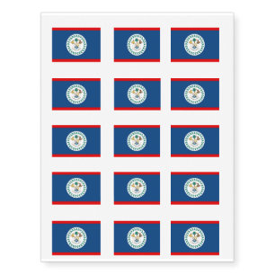 Belize Temporary Tattoos