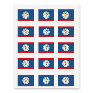 Belize Temporary Tattoos