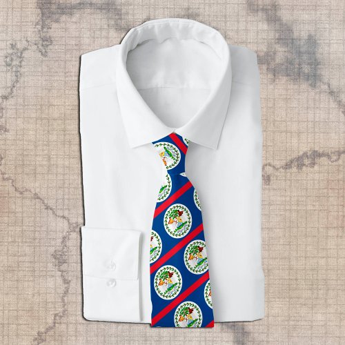 Belize Ties fashion Belizean Flag business Neck Tie