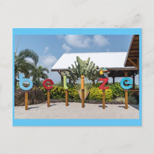 Belize Tourism Vacation Postcard