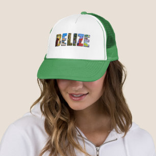Belize Tropical Beach Blue Ocean Travel Photos Trucker Hat