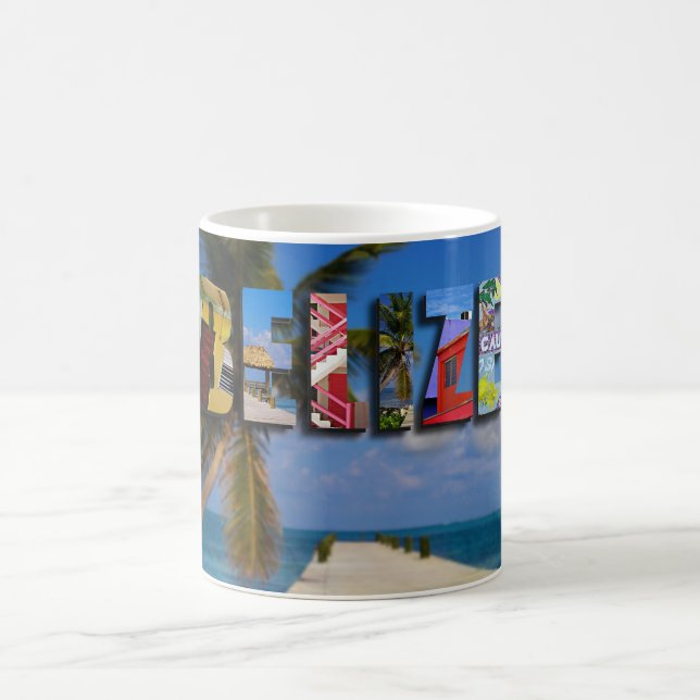Belize Tropical Travel Photos Coffee Mug (Center)