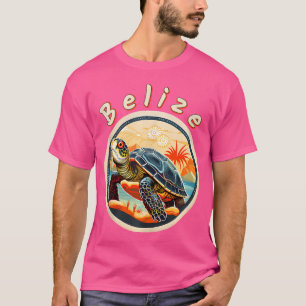 Belize Turtle Matching Vacation Diving The Barrier T-Shirt