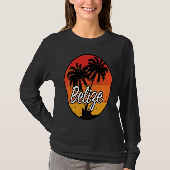 Belize Vacation Travel Souvenir T-Shirt (Front)