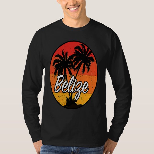Belize Vacation Travel Souvenir T-Shirt (Front)