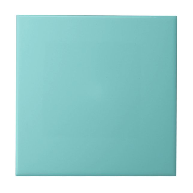 Belize Water Blue Square Kitchen and Bathroom Ceramic Tile (Front)