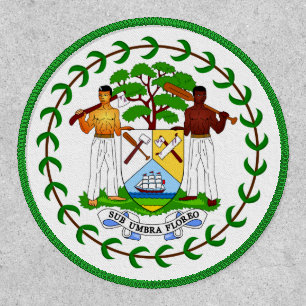 Belizean Coat of Arms, Belize Patch