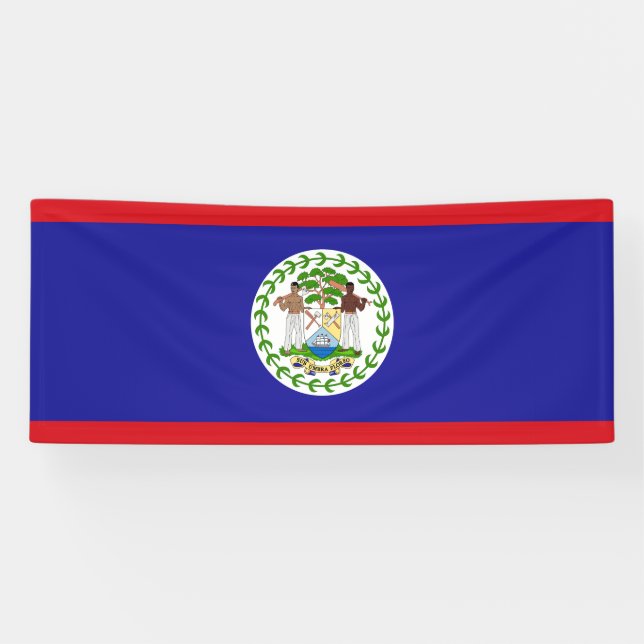 Belizean Flag Banner (Horizontal)