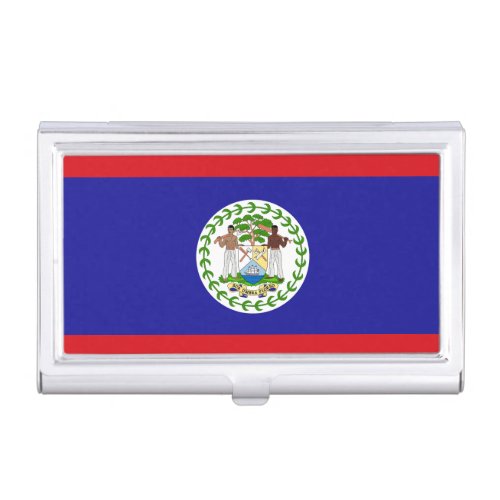 Belizean Flag Business Card Case