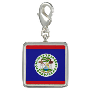 Belizean Flag Charm
