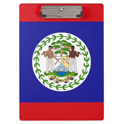 Belizean Flag Clipboard