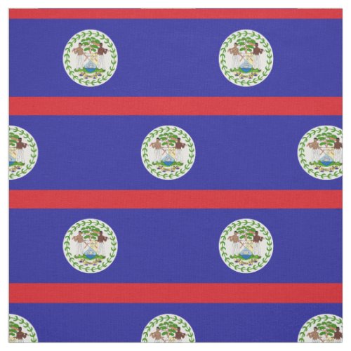 Belizean Flag Fabric