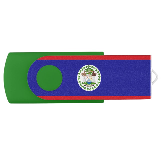 Belizean Flag Flash Drive (Front)