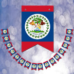 Belizean Flag & Party Belize Banners / Weddings<br><div class="desc">Bunting / Party Flags: Belize & Belizean Flag party fashion - weddings,  birhday,  celebrations - love my country,  travel,  national patriots / sports fans</div>