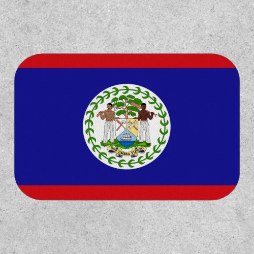 Belizean Flag Patch