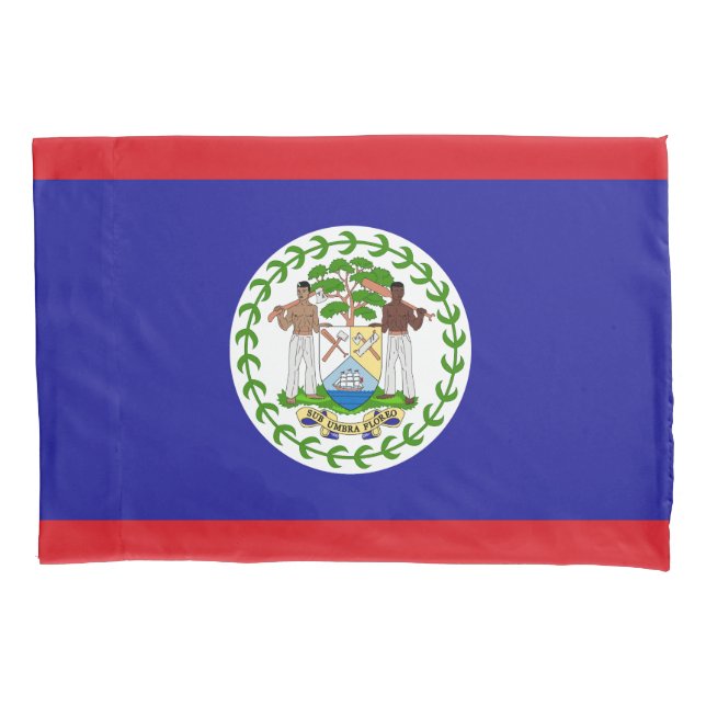 Belizean Flag Pillow Case (Front)