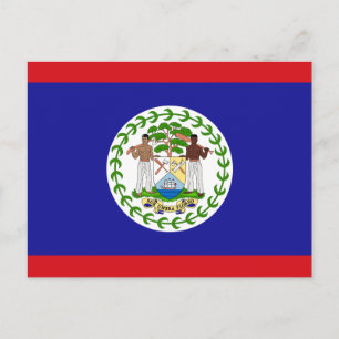Belizean Flag Postcard