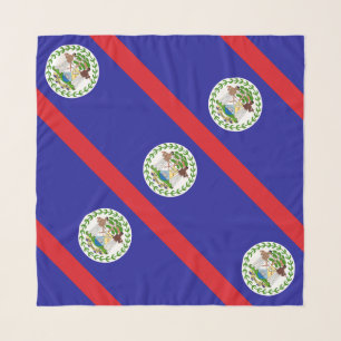Belizean Flag Scarf
