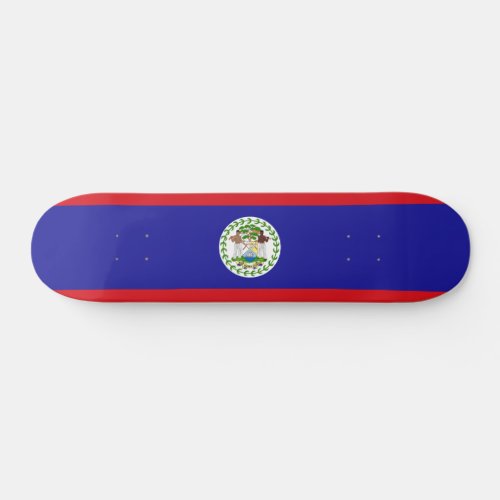 Belizean Flag Skateboard