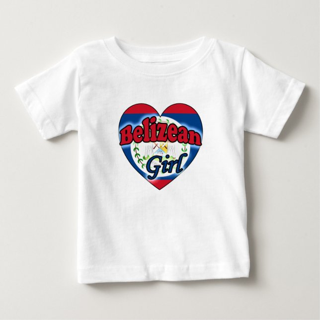 Belizean Girl Baby T-Shirt (Front)