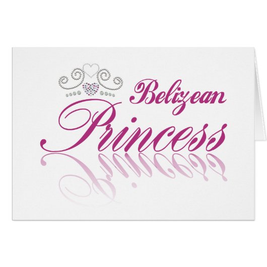 Belizean Princess Cards (Front Horizontal)