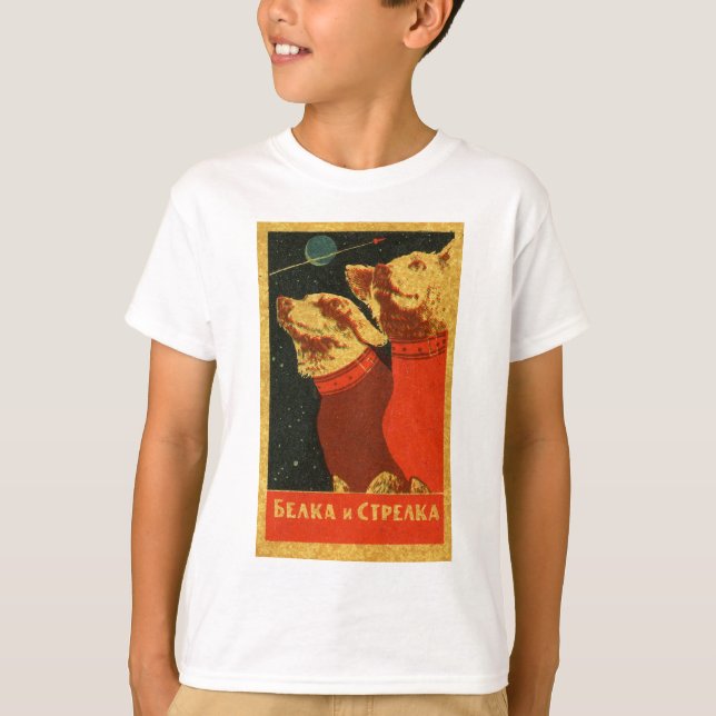 Belka and Strelka T-Shirt (Front)