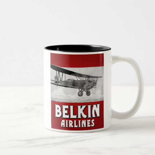 Belkin Airlines mug