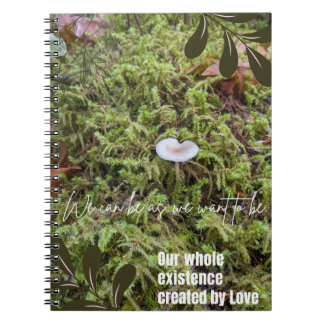Belknap Mushroom with Quote Notebook