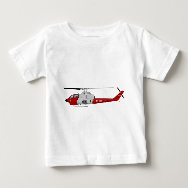 Bell AH-1 USFS Fire Watch Baby T-Shirt (Front)