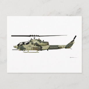Bell AH-1W Super Cobra Postcard