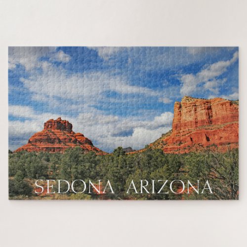 Bell and Courthouse Rocks Jigsaw Puzzle