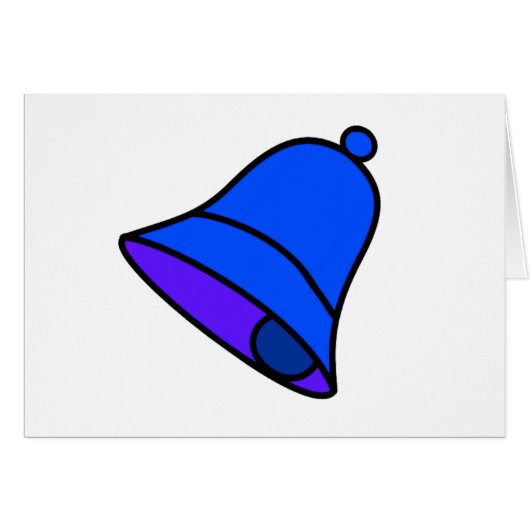 Bell Blue Left 45 deg The MUSEUM Zazzle Gifts (Front Horizontal)