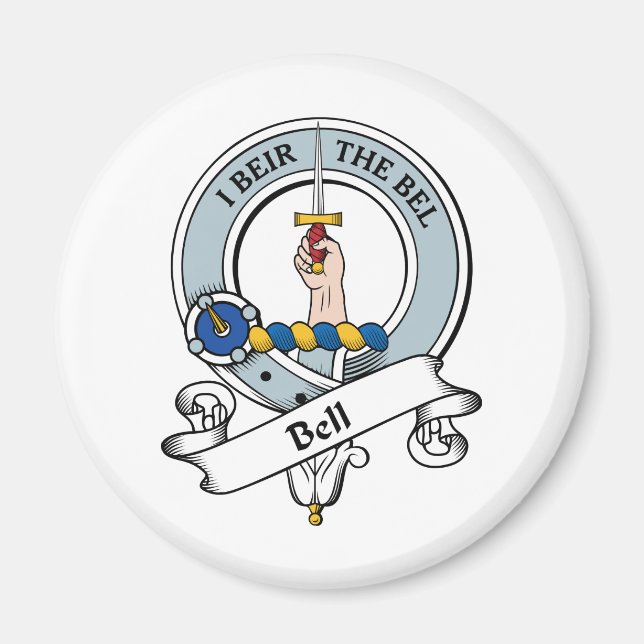Bell Clan Badge Magnet (Front)
