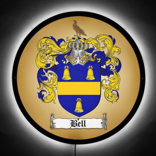 Bell Coat of Arms LED Sign