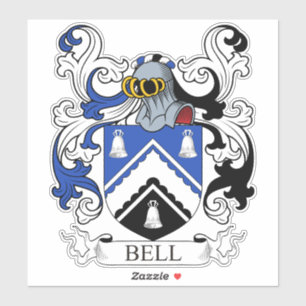 Bell Family Crest Sticker