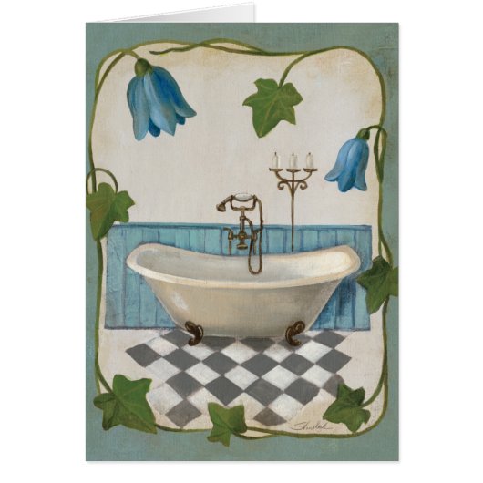 Bell Flower Bath Cards (Front)