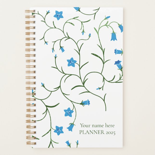 bell flowers planner (Front)
