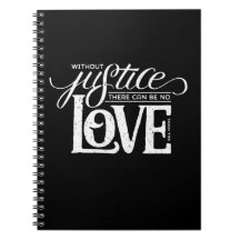 bell hooks Without Justice Black Notebook