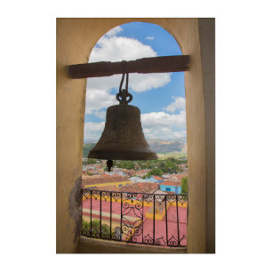 Bell in a church tower, Cuba Acrylic Print
