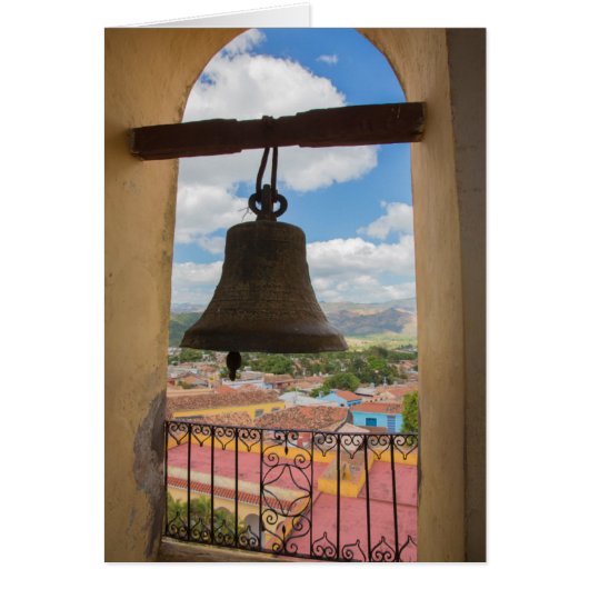 Bell in a church tower, Cuba Cards (Front)