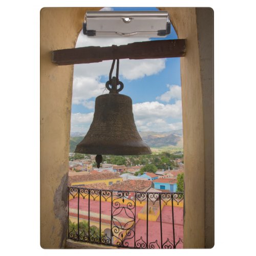 Bell in a church tower Cuba Clipboard
