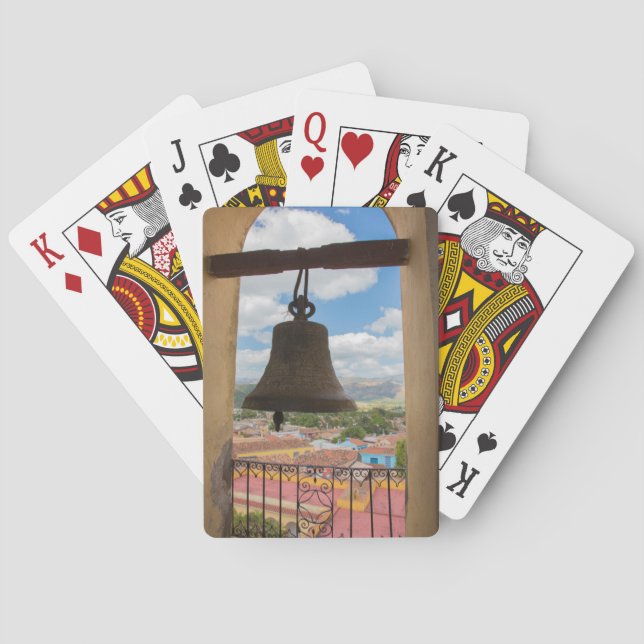 Bell in a church tower, Cuba Poker Cards (Back)
