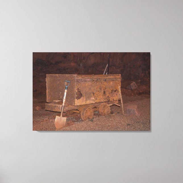 BELL ISLAND IRON ORE MIN CANVAS PRINT (Front)