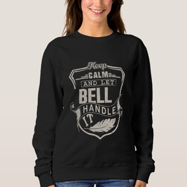 Bell Last Name Shirt Bell Name Birthday (Front)