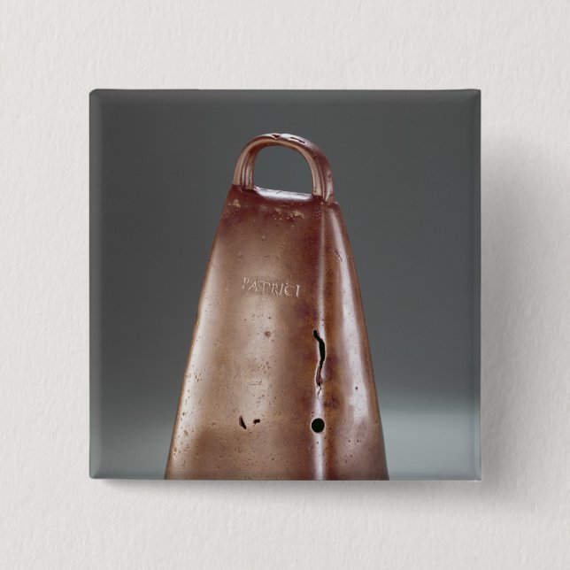 Bell of Clogher, from Ireland Button (Front)