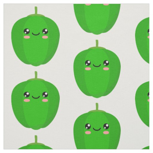 Bell Pepper Green Fabric